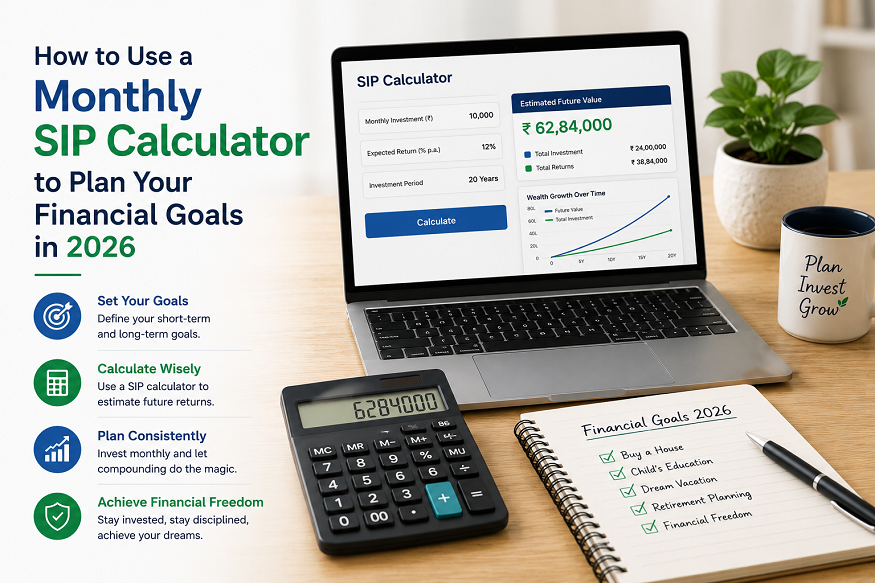 How to Use a Monthly SIP Calculator to Plan Your Financial Goals in 2026